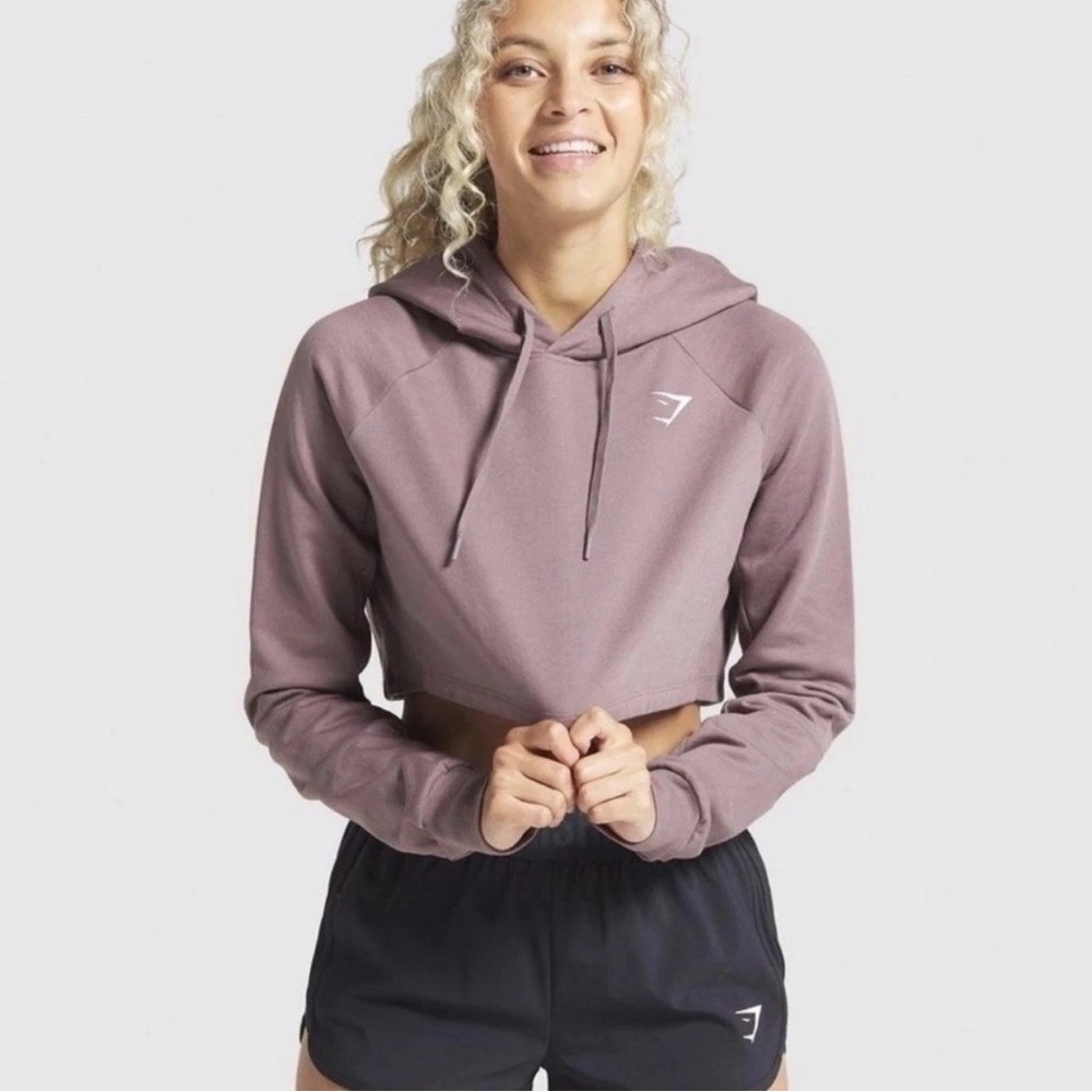 💜GYMSHARK Cropped Hoodie!💜